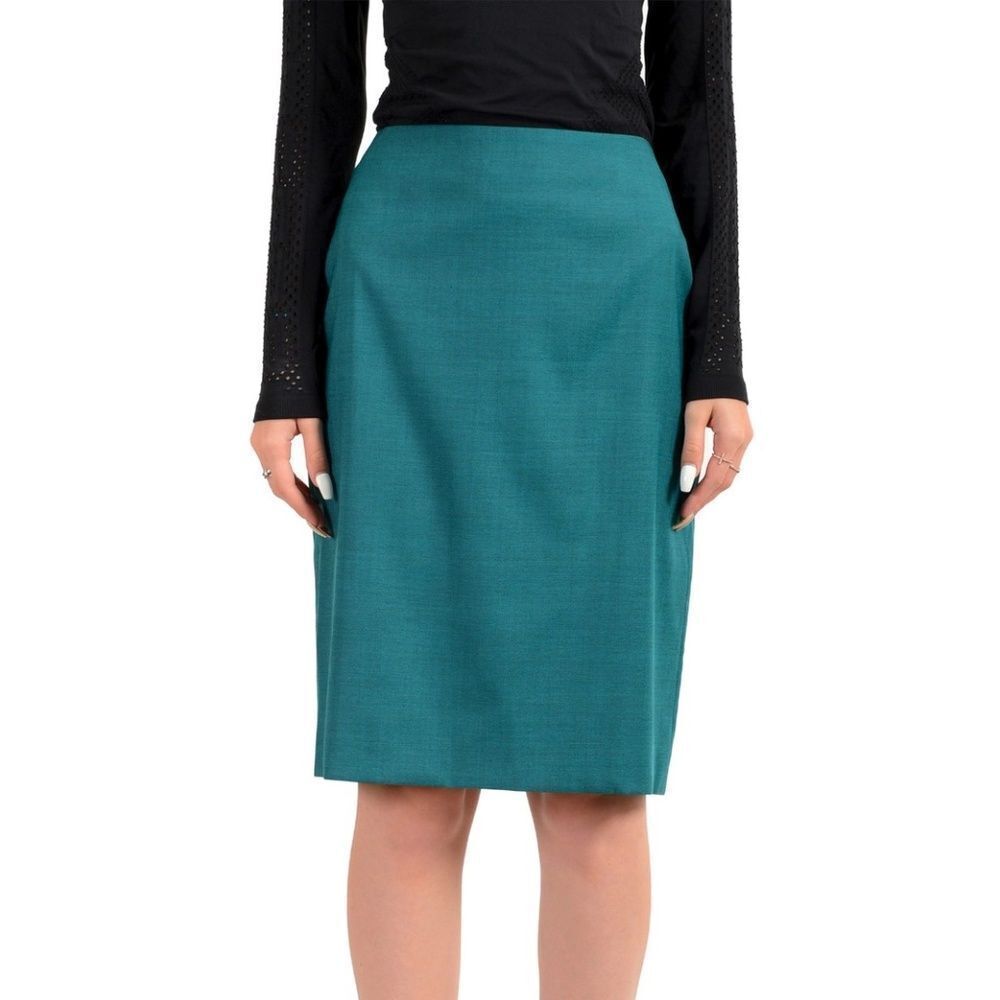 Hugo Boss Vikena Skirt NWT 100% Virgin Wool